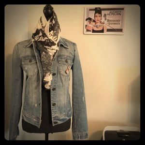 Tommy Hilfiger Distressed Jean Jacket